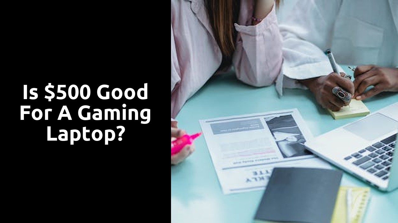 Is $500 good for a gaming laptop?